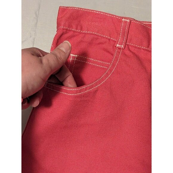 Vtg 1997 Warner Brothers Looney Tunes Tweety Bird Pink Shorts Girls Size 12 - Picture 5 of 16